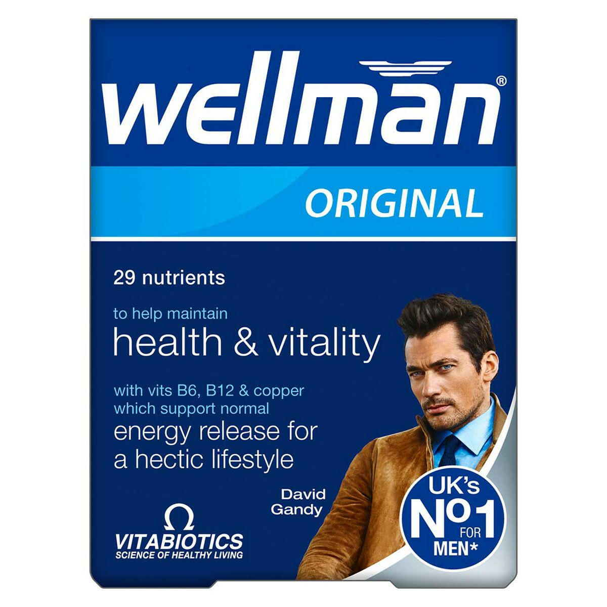 Vitabiotics Wellman Original - 30 Tablets GOODS Boots