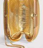 Jeffrey Levinson Oval Elina ceramic clutch bag (British brand)