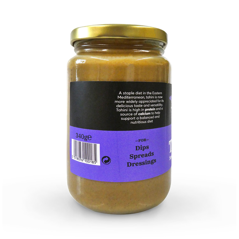 Sunita whole tahini creamed sesame 340g, imported from the UK