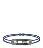 Messika Move graphite titanium diamond bracelet 0.23ct, UK version