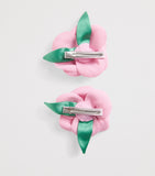 Self-Portrait Kids rose hair clips set of 2, UK version