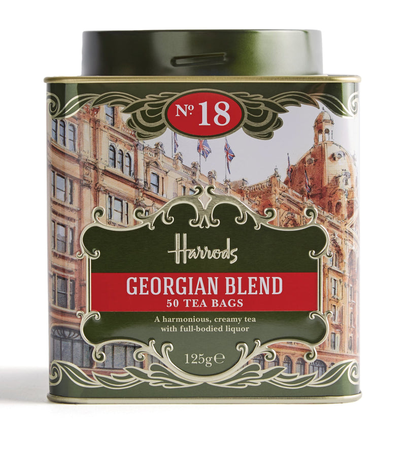 Harrods Georgian Blend tea bags 50 tea bags, UK version