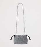 LOEWE Mini Beaded Flamenco clutch purse, imported from the UK