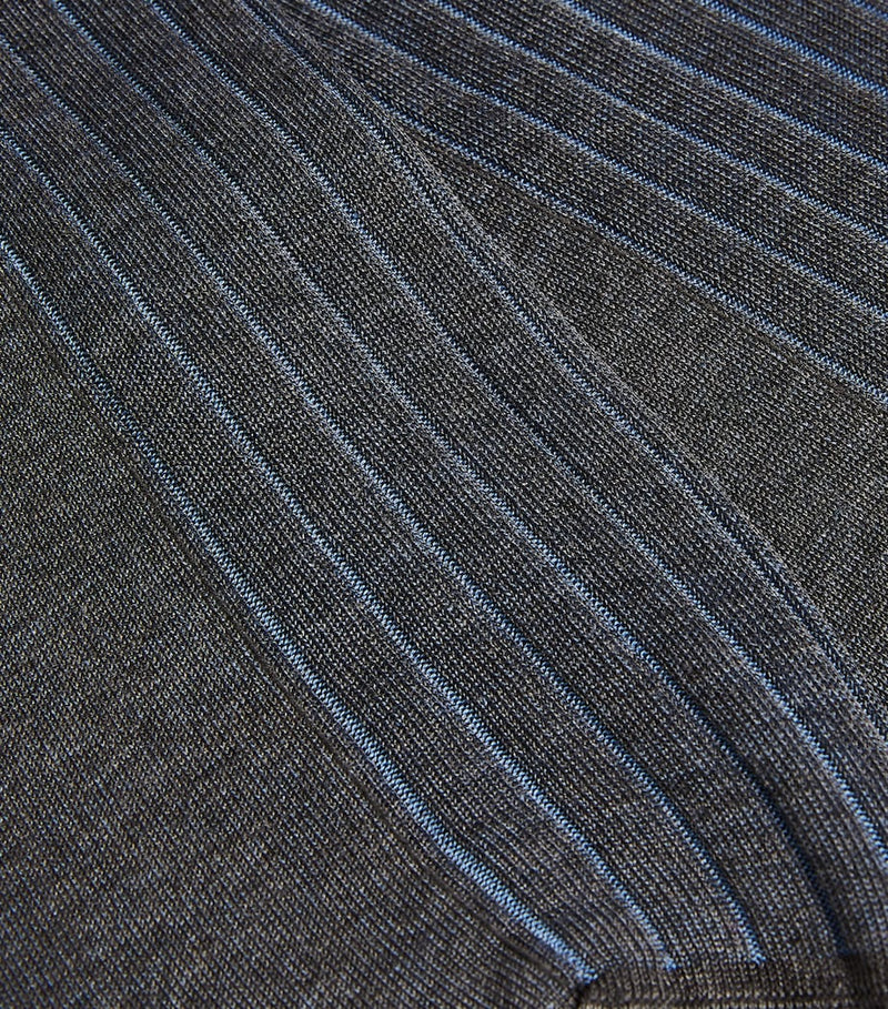 Falke Fine Shadow socks with colour-mix weave, imported from the UK