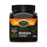 Holland & Barrett Pure Gold Premium Select Manuka Honey MGO 525+ 250g- Buy online at McGrocer
