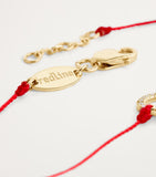 RedLine yellow gold diamond snake bracelet, imported from the UK
