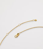 Monica Vinader gold vermeil pearl Capri necklace - British product