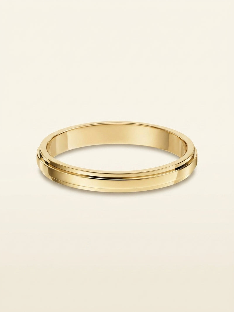 Cartier d'Amour 18ct yellow gold wedding ring 2.5mm, imported from the UK