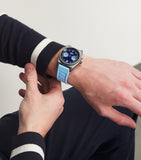 Bamford London B347 titanium chronograph watch 41.5mm, imported from the UK