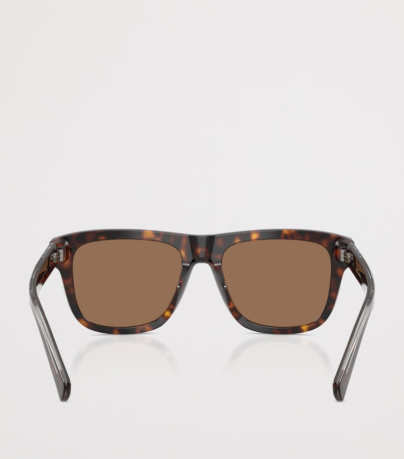 Dolce&Gabbana square acetate sunglasses tortoiseshell, imported from the UK
