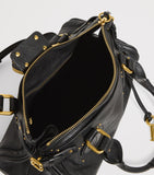 Chloé Paddington shoulder bag in glossy leather with gold-tone hardware (British brand)