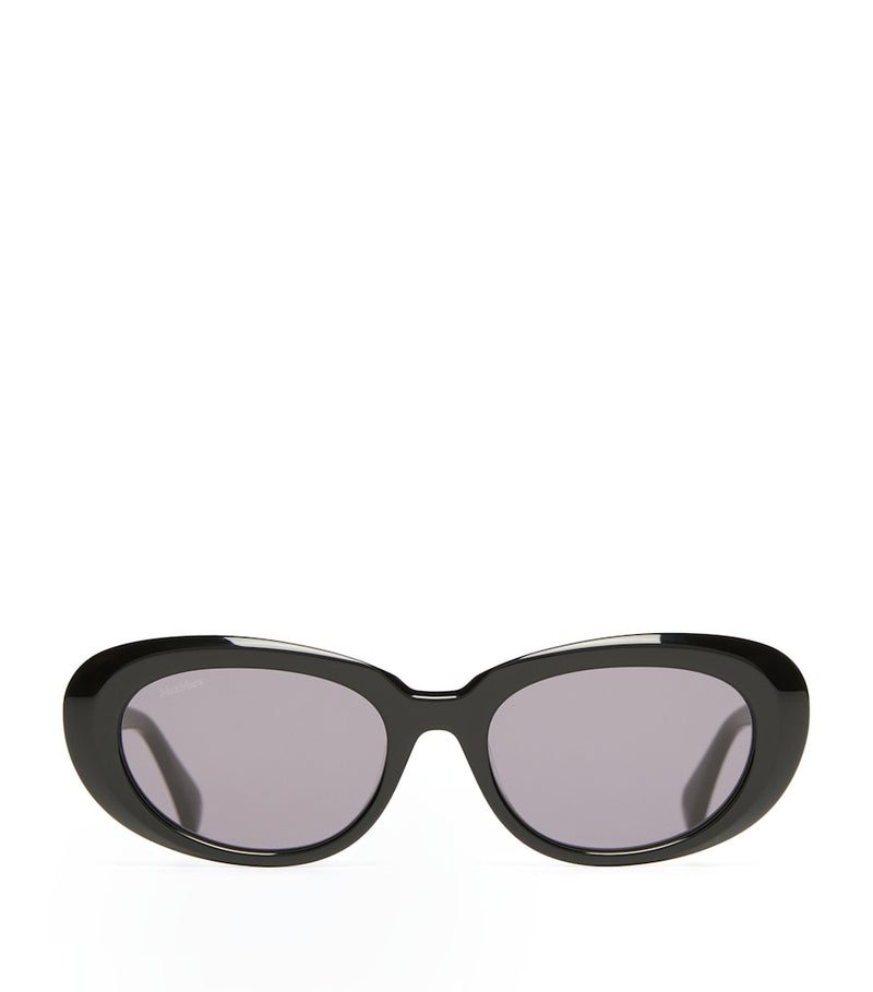 Max Mara oval acetate designer sunglasses (British brand)