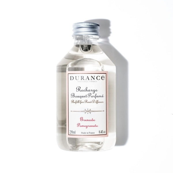 Durance reed diffuser refill Pomegranate 250ml - British product