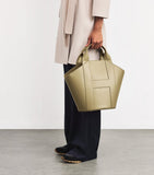 Harrods medium grab leather tote bag (British brand)