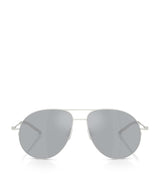 Harrods Moncler Steel Flyze ME4002 Sunglasses- Buy online at McGrocer