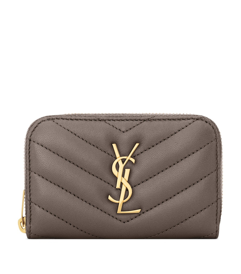 Saint Laurent Cassandre Matelassé leather wallet, UK version