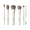 Morphe 6-Piece Travel Brush Set Silver Ion-Infused, imported from the UK
