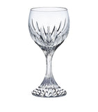 Baccarat Massena clear crystal water glass 350ml, UK version