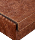Ralph Lauren Home Calfskin Aidan Trinket Box, imported from the UK