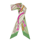 Bvlgari Serpenti silk stole 90x90cm, UK version