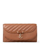 Harrods Jimmy Choo Curve Leather Chain Wallet- Buy online at McGrocer