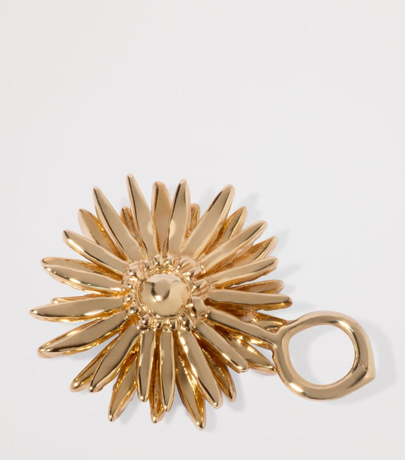 Annoushka yellow gold diamond daisy earring drops, imported from the UK