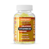 Holland & Barrett Nutrigums Vitamin D3 Natural Lemon Flavour 60 Gummies- Buy online at McGrocer