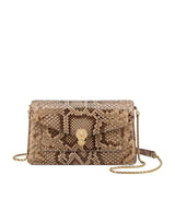 Harrods Bvlgari Python Skin Serpenti Forever Cross-Body Bag- Buy online at McGrocer