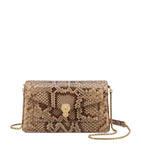 Bvlgari Serpenti Forever cross-body bag in python skin, imported from the UK