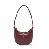 Superdrug Tipperary Burgundy Half Moon Braided Shoulder Bag- Buy online at McGrocer