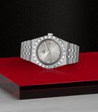 TUDOR Stainless Steel Diamond Royal Watch 34mm (British brand)