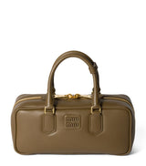 Harrods Miu Miu Arcadie Leather Top-Handle Bag 12cm x 27cm x 9cm- Buy online at McGrocer
