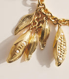 Chloé corn necklace with pearlescent beads, UK version