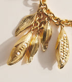 Chloé corn necklace with pearlescent beads, UK version