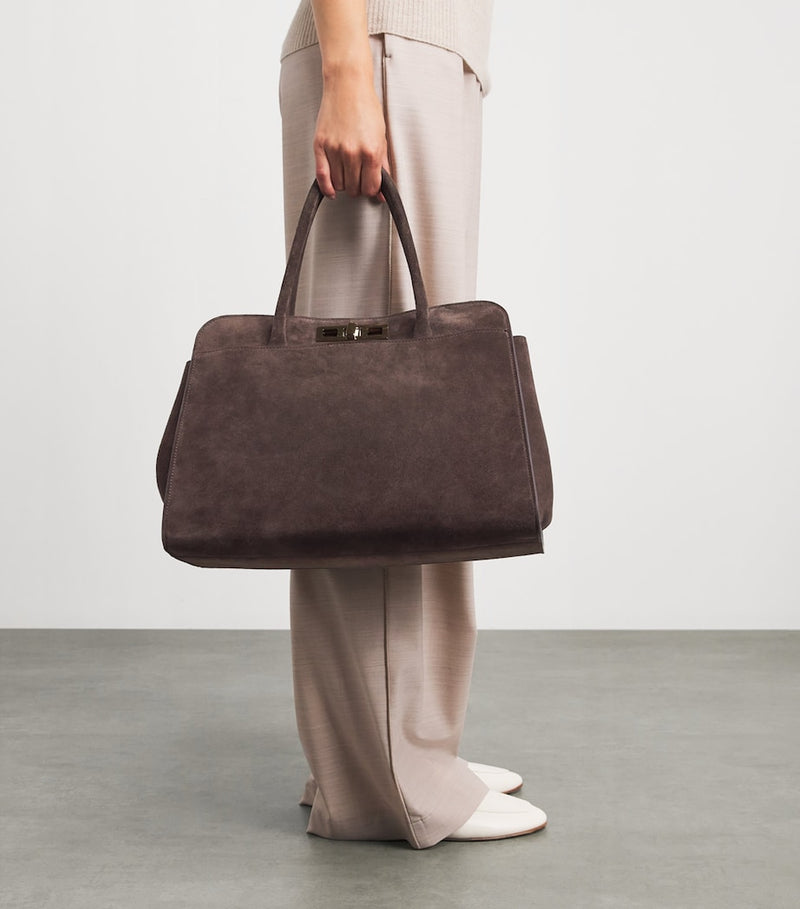 Fabiana Filippi Josephine suede top-handle bag (British brand)