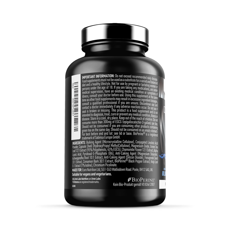 Iron Labs T5 Xtreme Night fat burner 60 capsules - British product