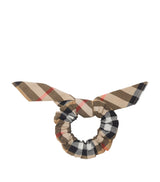 Harrods Burberry Kids Cotton Check Scrunchie Hair Accessory- Buy online at McGrocer