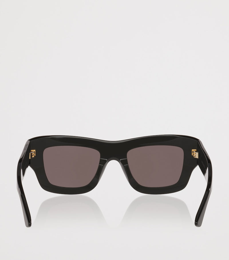 Bottega Veneta rectangular sunglasses, imported from the UK