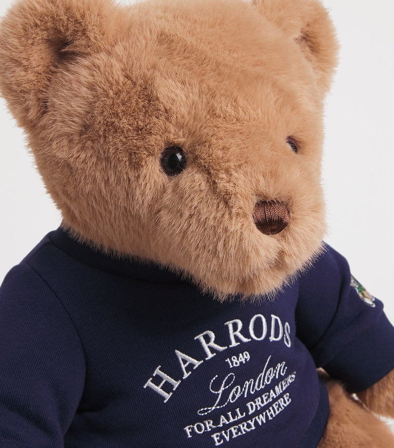Harrods Jersey Bear teddy bear 30.5cm, UK version