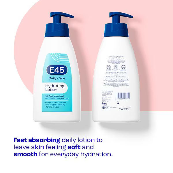E45 Daily Lotion body lotion 400ml - British product