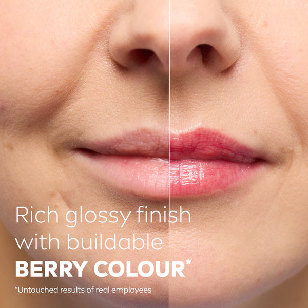 NIVEA Lip Balm Berry 10ml tube, imported from the UK