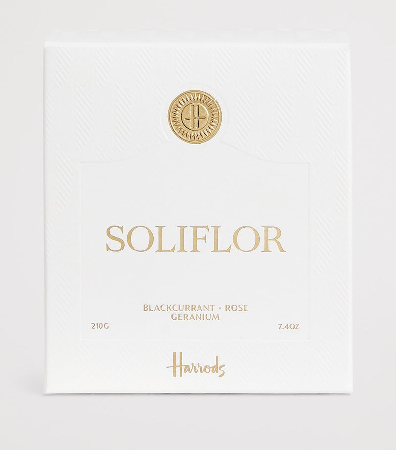 Harrods Soliflor scented candle 210g, UK version