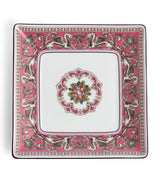 Harrods Wedgwood Florentine Fuchsia Square Tray 14cm- Buy online at McGrocer
