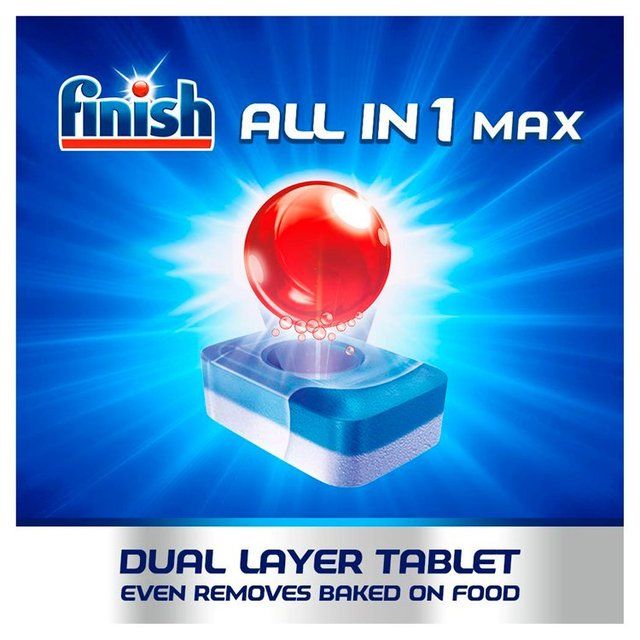 Finish Power Dishwasher Tablets Lemon Scent 90 per pack