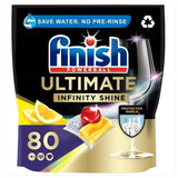 Finish Ultimate Infinity Shine Dishwasher Tablets Lemon 80 per pack