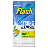 Flash Antibacterial Cleaning Wipes   48 per pack