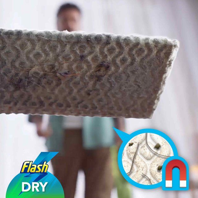 Flash Speed Mop Dry Cloth Refill - Dust Magnet 20 per pack