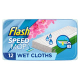 Flash Speed Mop Wet Cloth Multi-Surface Refills Wild Orchid 12 per pack
