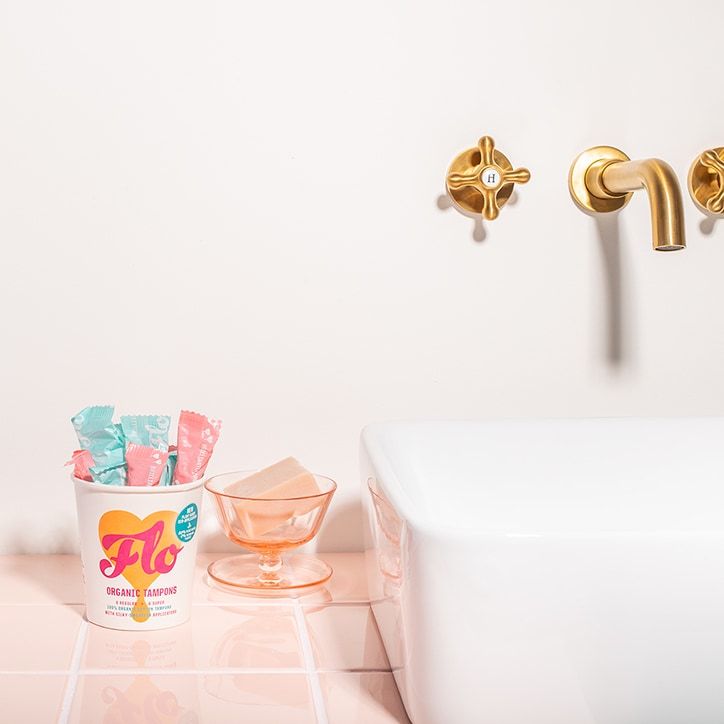 Flo Organic Eco-applicator Tampons (Regular & Super 14 pack)