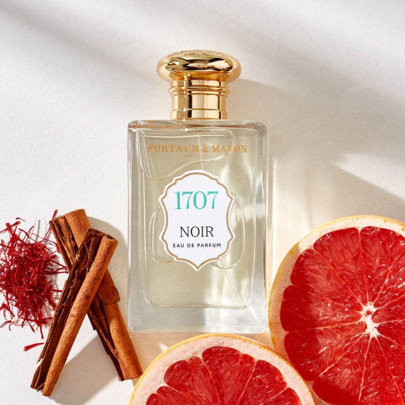 Fortnum's 1707 Noir Eau de Parfum 50ml bottle, UK version
